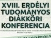 XVIII. Erdélyi Tudományos Diákköri Konferencia