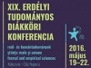 XIX. Erdélyi Tudományos Diákköri Konferencia